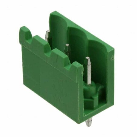 FCI Oq 5.08 3P Green@ Logo   Open Stackable Vertical Type Nl66 OQ03535000J0G